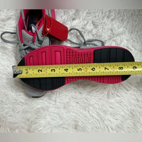 PUMA sneaker Descendant jr, Lifestyle Kindergarten fit, NWT, grey pink, size 3 - Picture 10 of 14